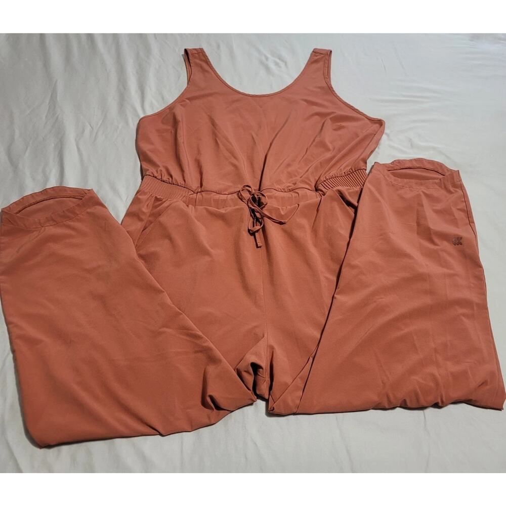All In Motion Women's Athleisure Jumpsuit Size XL Terracota